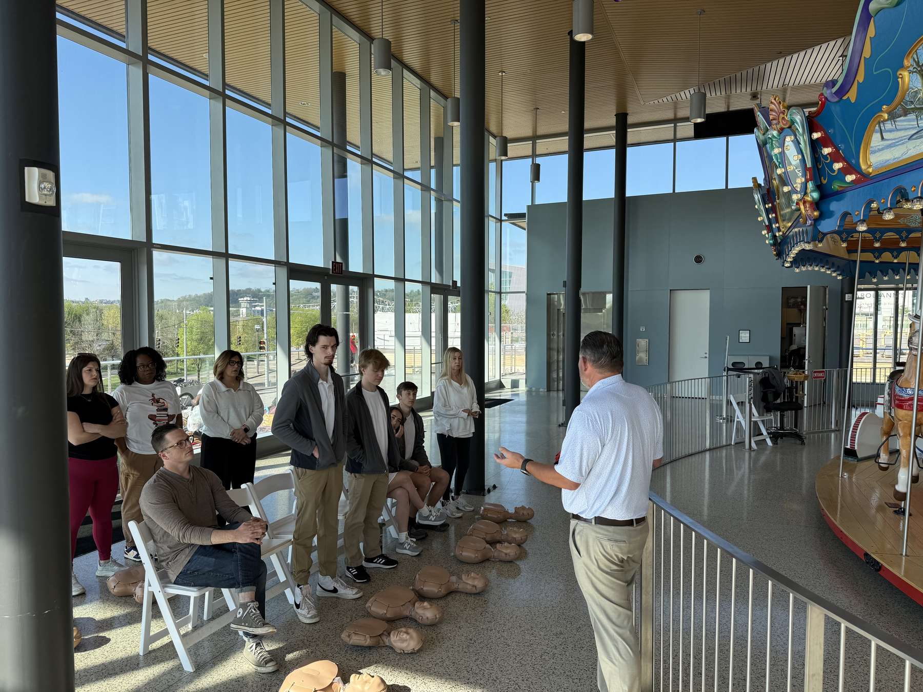 Anderson Pavilion - Carousel Staff Take 10 Training - 1