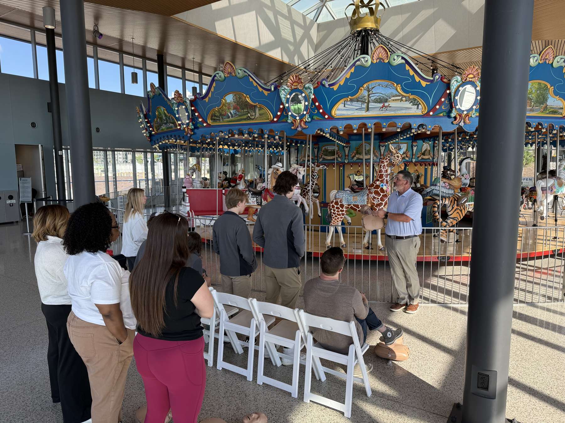 Anderson Pavilion - Carousel Staff Take 10 Training - 2