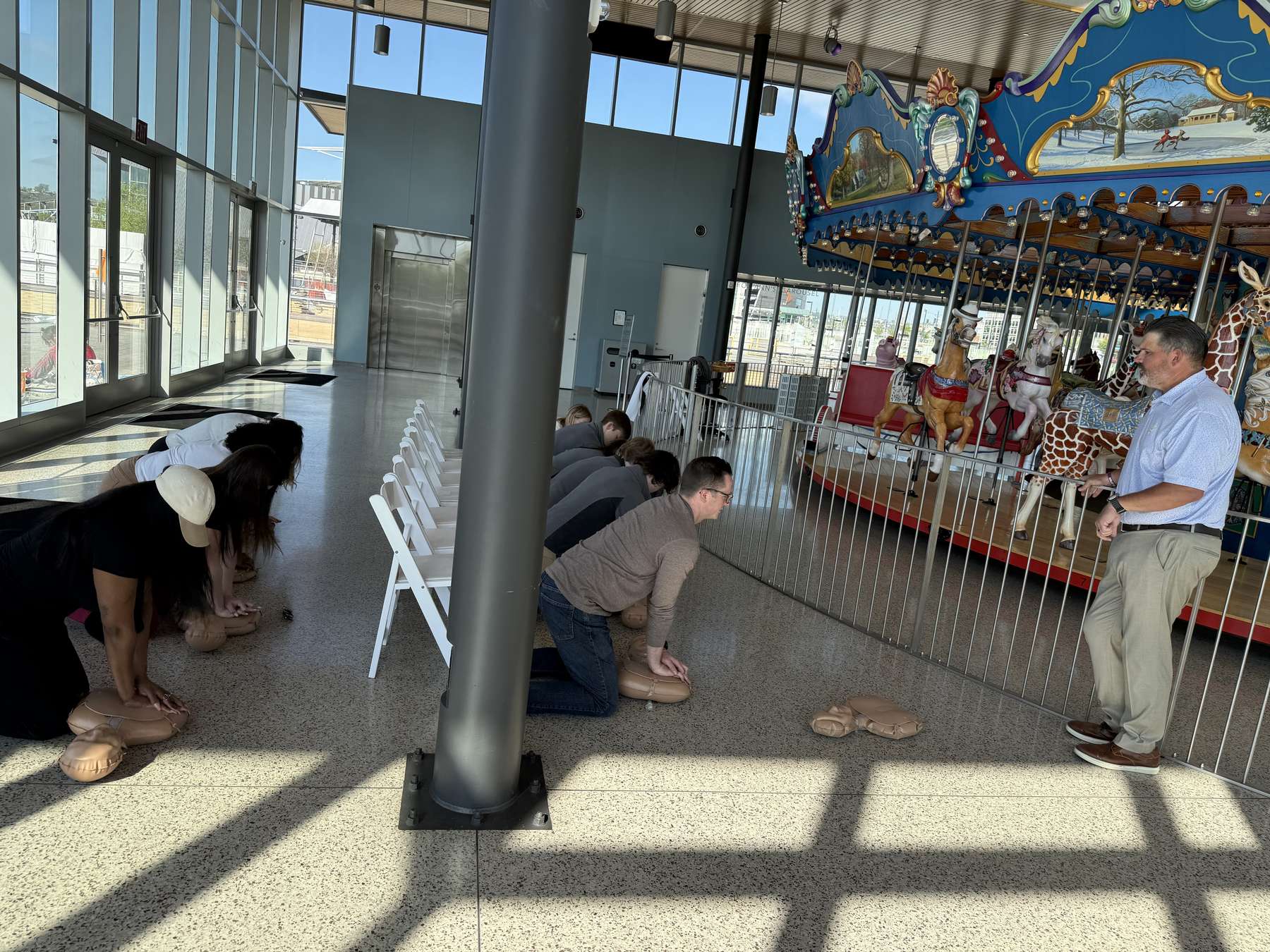 Anderson Pavilion - Carousel Staff Take 10 Training - 5