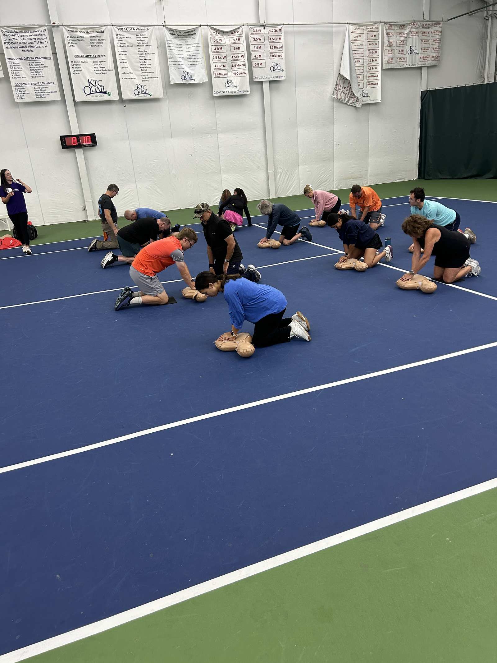 Kettering Tennis Center Take 10 Training - 1