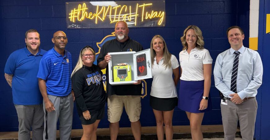 Northwest High School AED Donation - 2